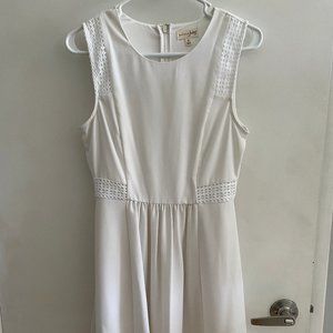Maison Jules White Mini Dress